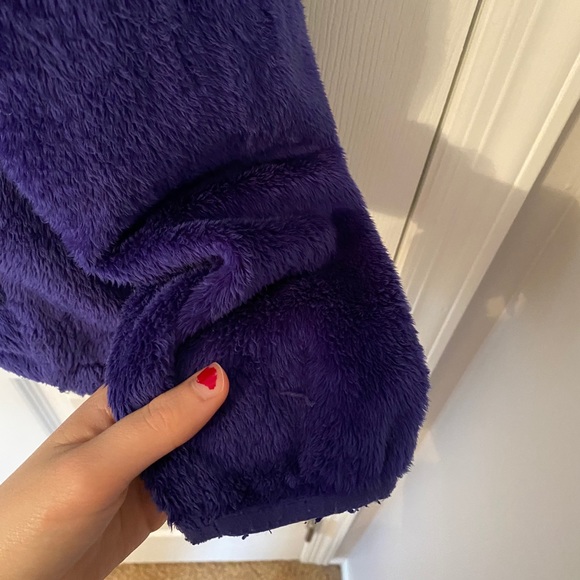 *THE NORTH FACE* RARE Indigo Fuzzy Coat - Picture 6 of 7